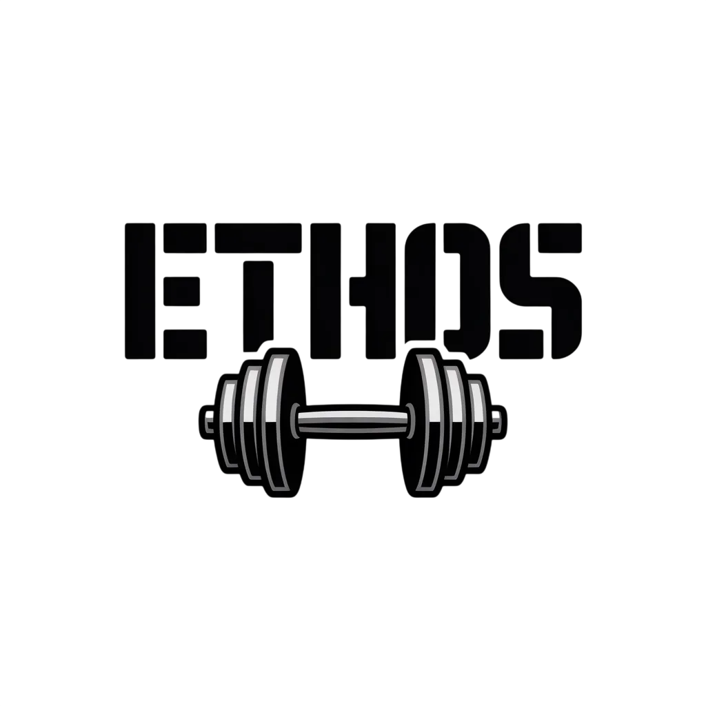Ethos dumbbells, sets, weights logo